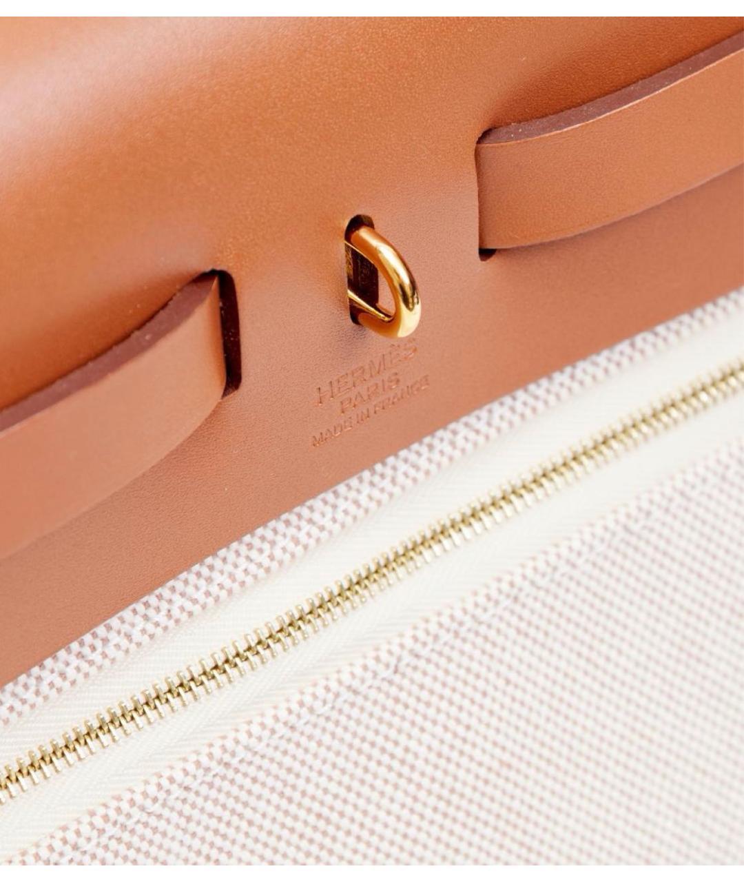 HERMES Коричневая кожаная сумка через плечо, фото 5