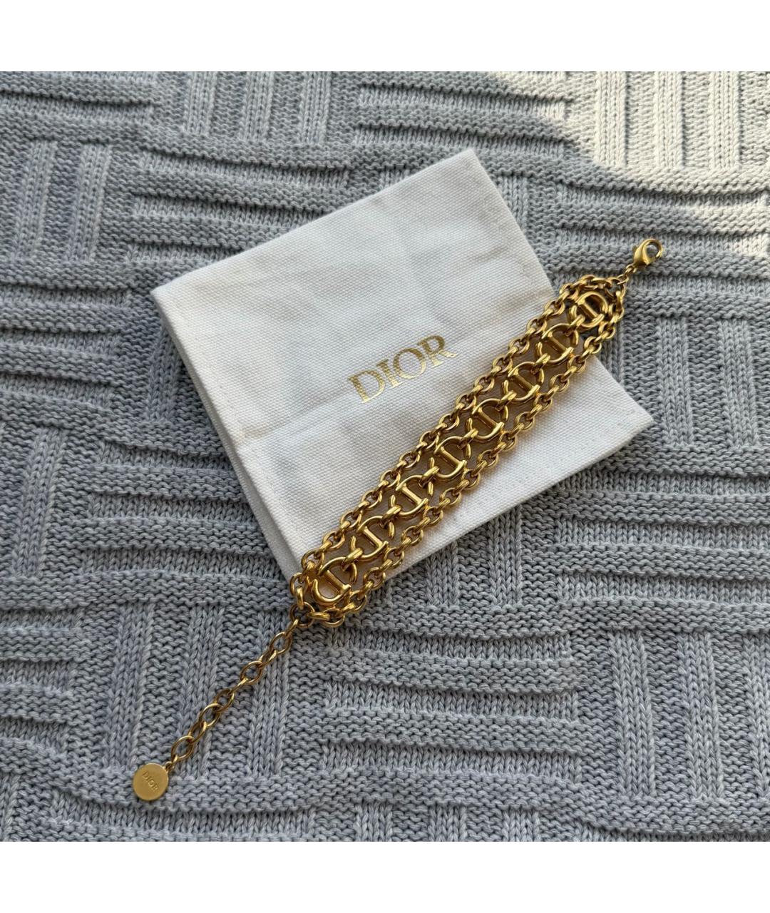 CHRISTIAN DIOR Золотой браслет, фото 2