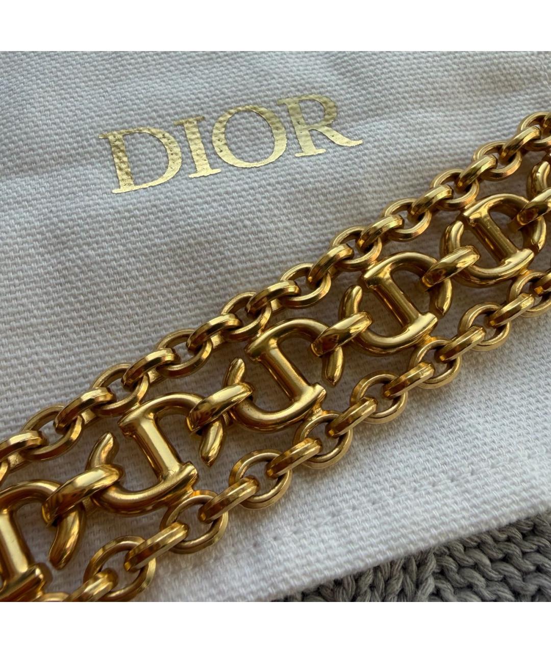 CHRISTIAN DIOR Золотой браслет, фото 4
