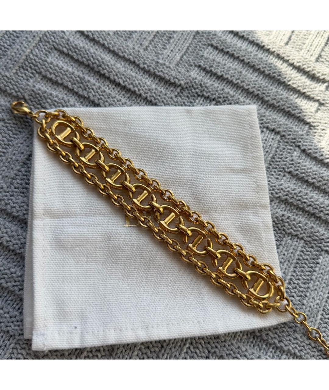 CHRISTIAN DIOR Золотой браслет, фото 6