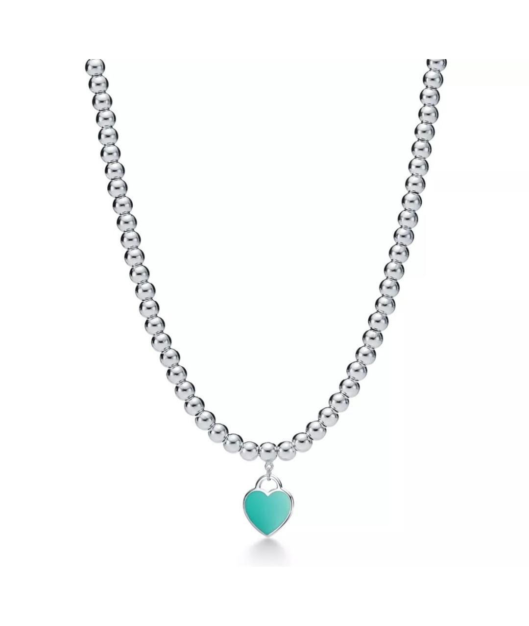 TIFFANY&CO Серебряное серебряное колье, фото 9