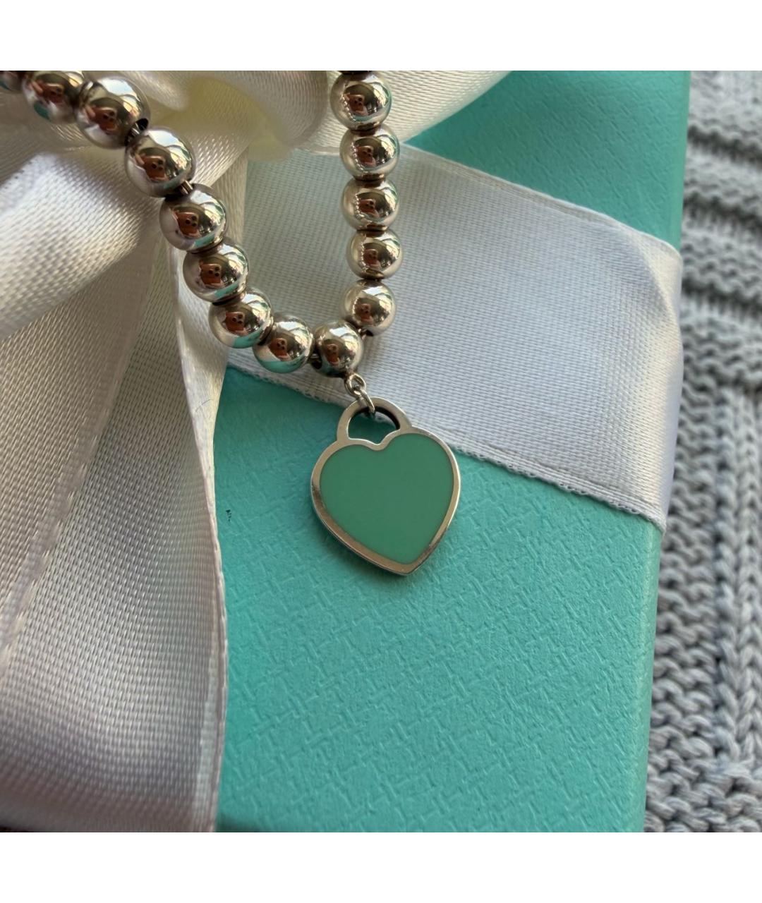 TIFFANY&CO Серебряное серебряное колье, фото 3