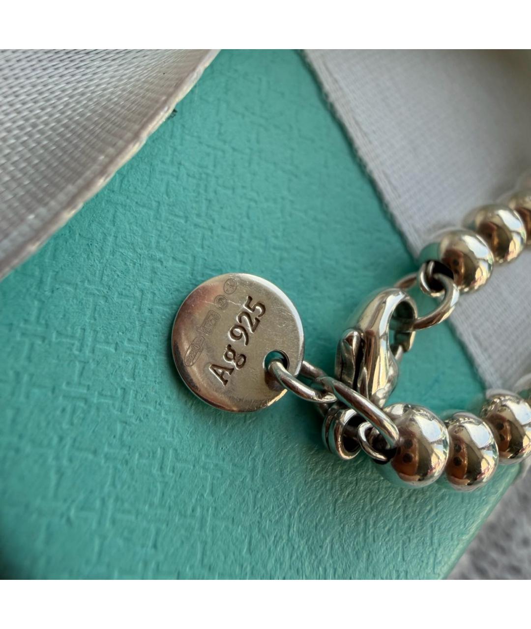 TIFFANY&CO Серебряное серебряное колье, фото 6