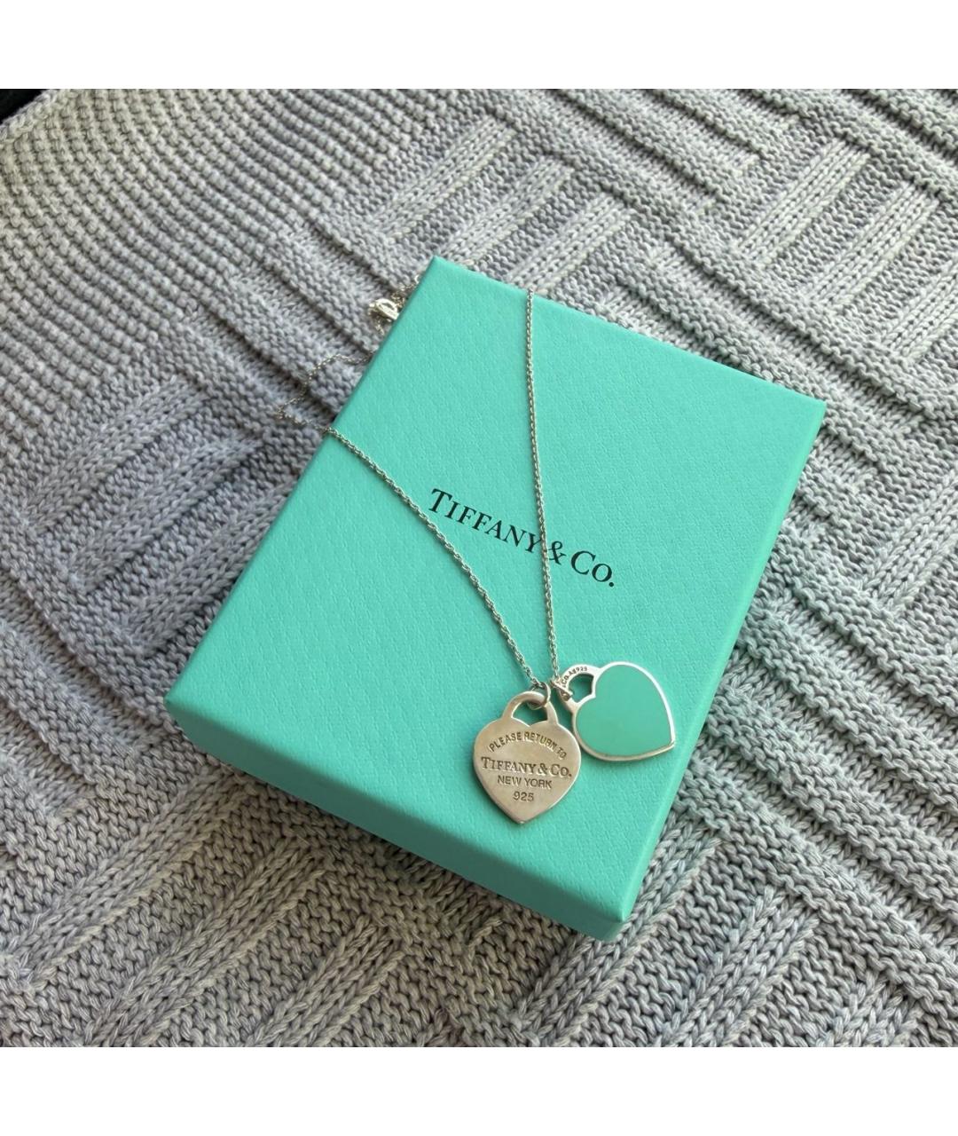 TIFFANY&CO Серебряная серебряная подвеска, фото 7