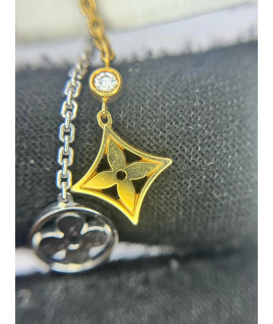 LOUIS VUITTON Золотые серьги, фото 2