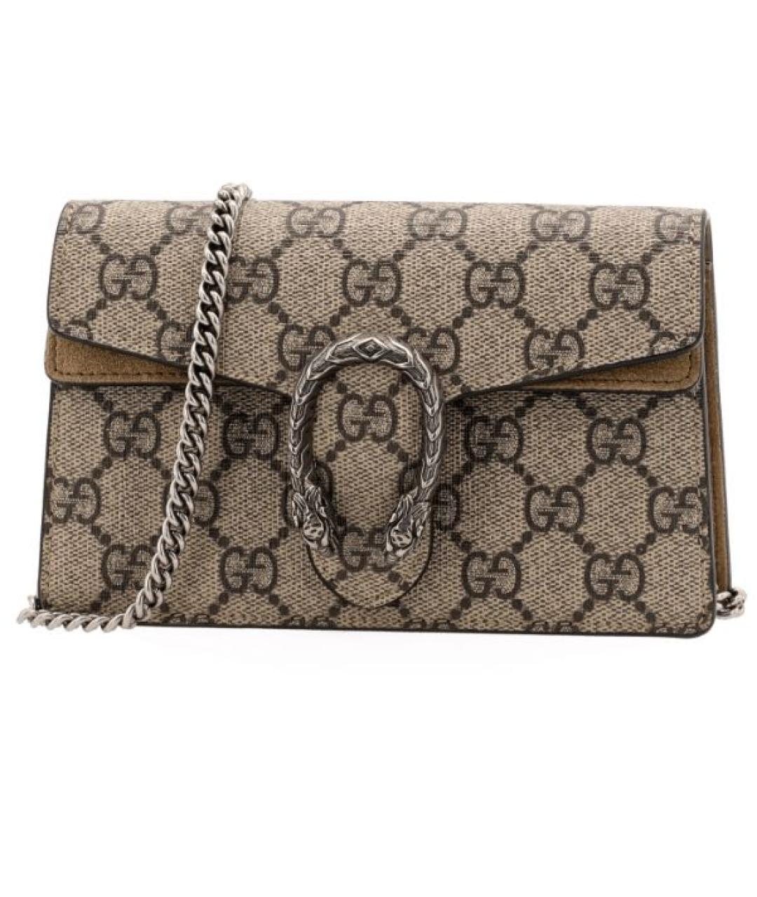 GUCCI Коричневая сумка через плечо, фото 4