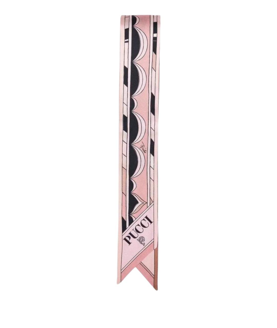PUCCI Мульти шелковый шарф, фото 1