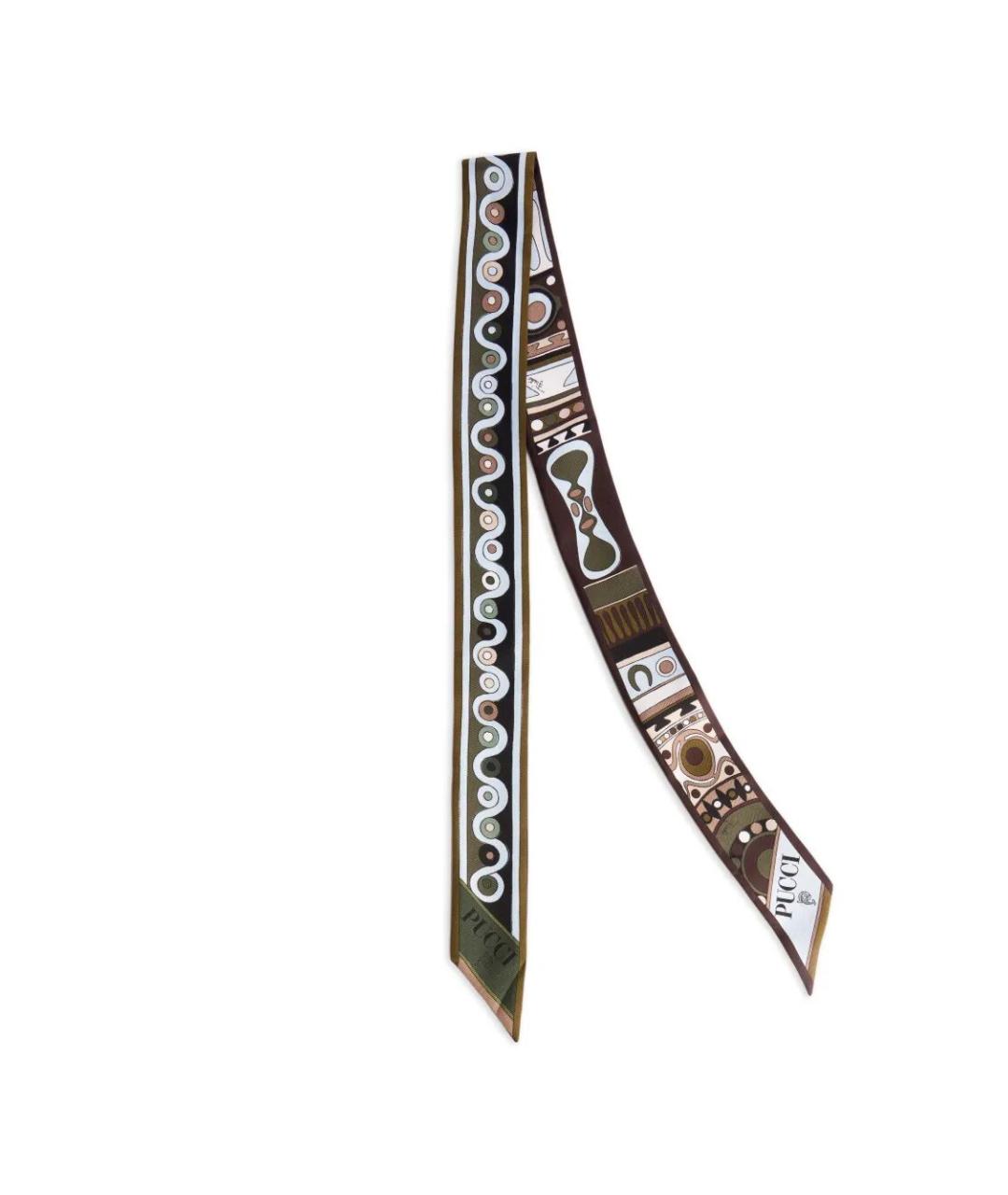 PUCCI Мульти шелковый шарф, фото 1