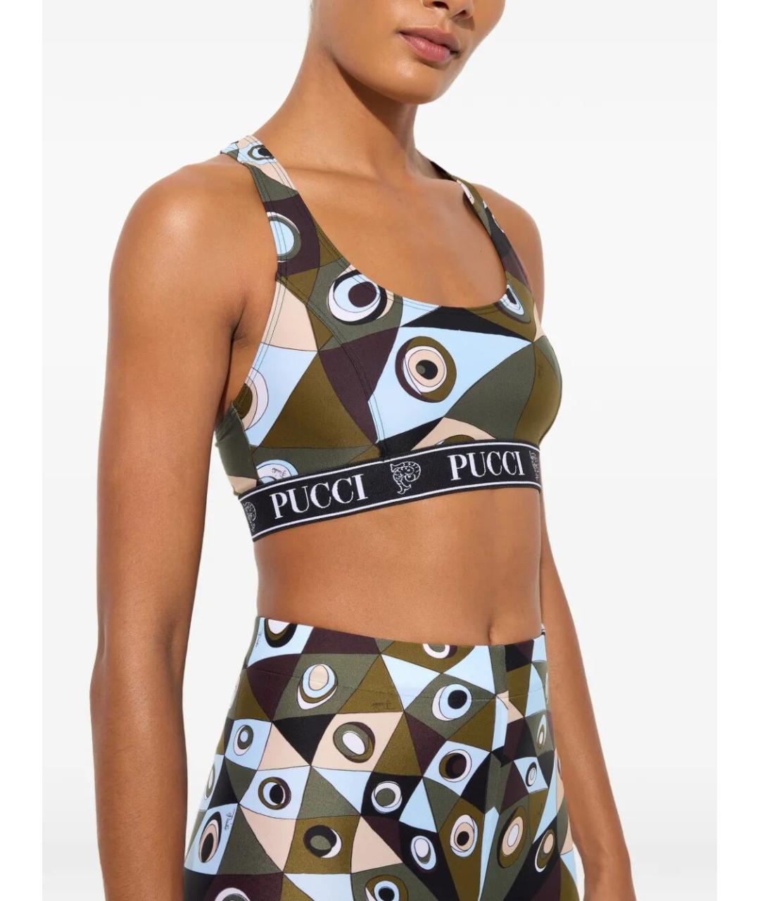 PUCCI Мульти полиамидовая майка, фото 2