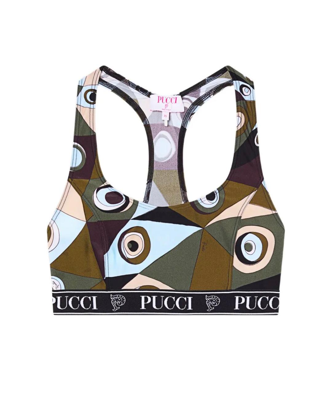 PUCCI Мульти полиамидовая майка, фото 1