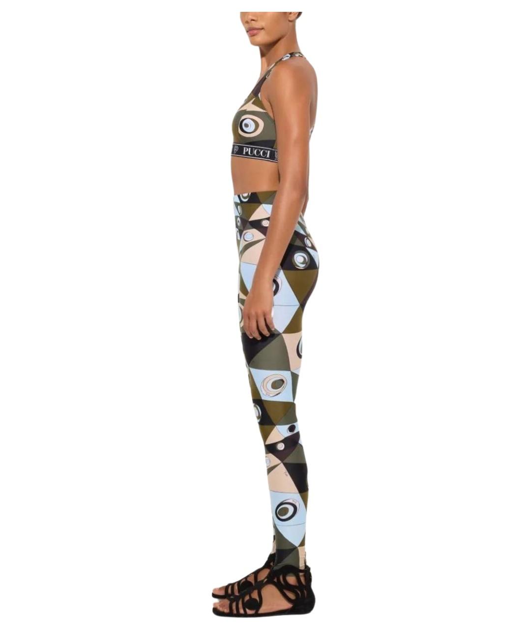 PUCCI Мульти полиамидовые леггинсы и велосипедки, фото 3