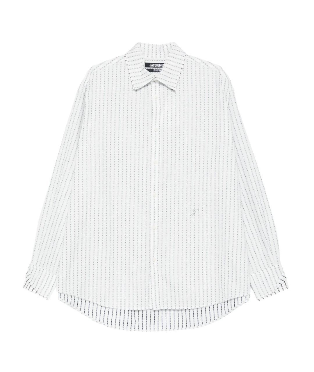 JACQUEMUS Хлопковая кэжуал рубашка, фото 1