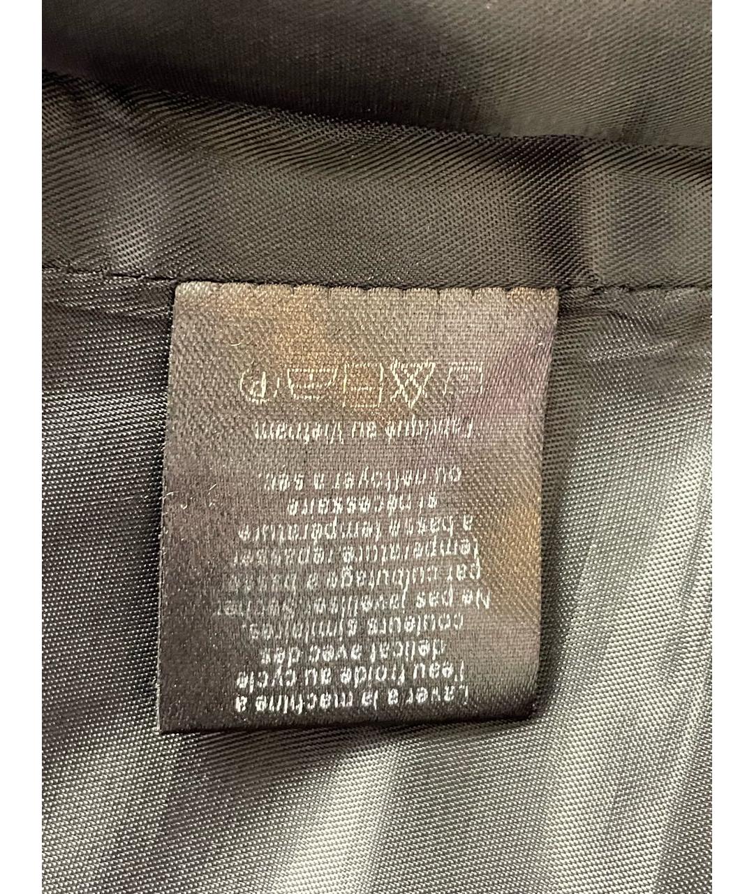 ALEXANDER WANG Черная полиэстеровая юбка мини, фото 6