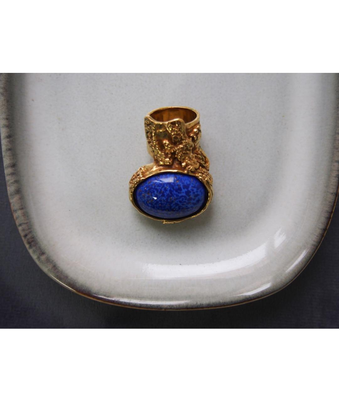 SAINT LAURENT Темно-синее кольцо, фото 4