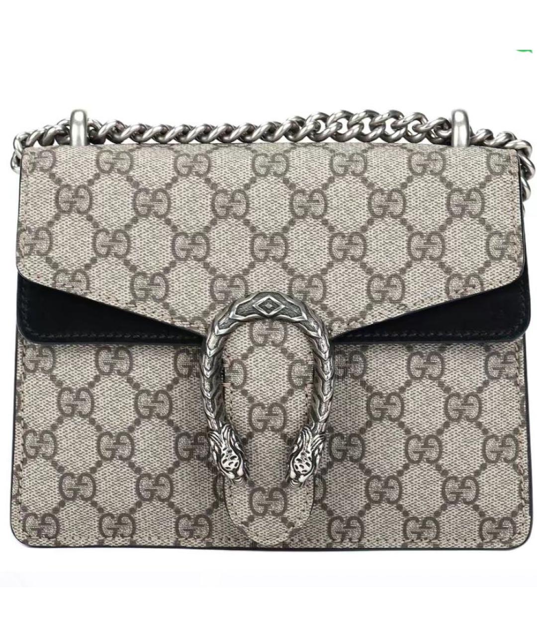 GUCCI Антрацитовая сумка через плечо, фото 5