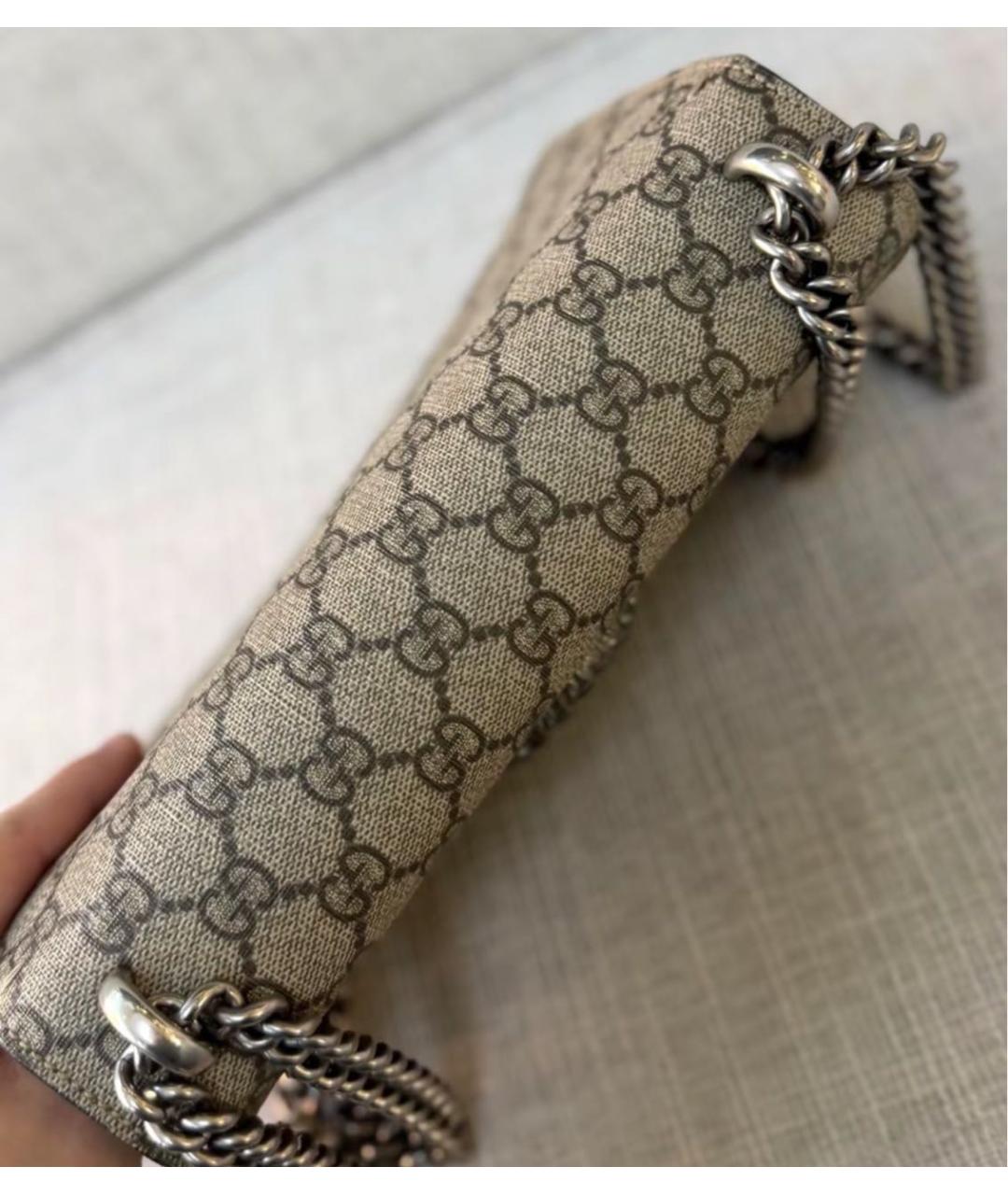 GUCCI Антрацитовая сумка через плечо, фото 3