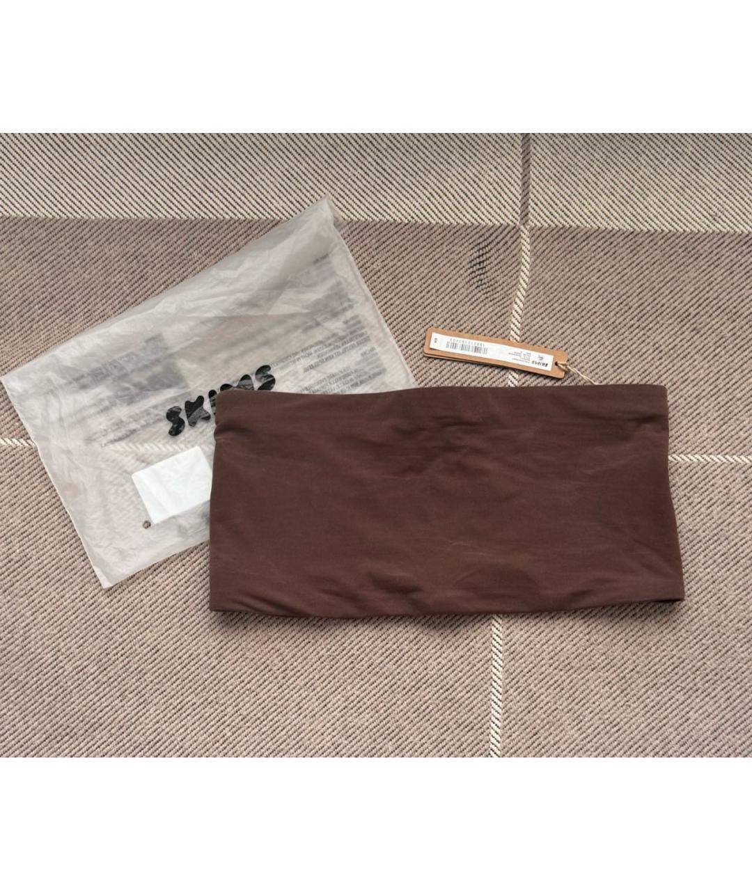 SKIMS Коричневый корсет, фото 3