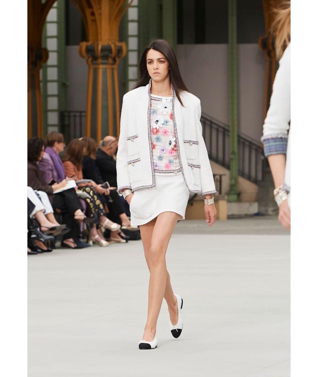 CHANEL Белый жакет/пиджак, фото 3