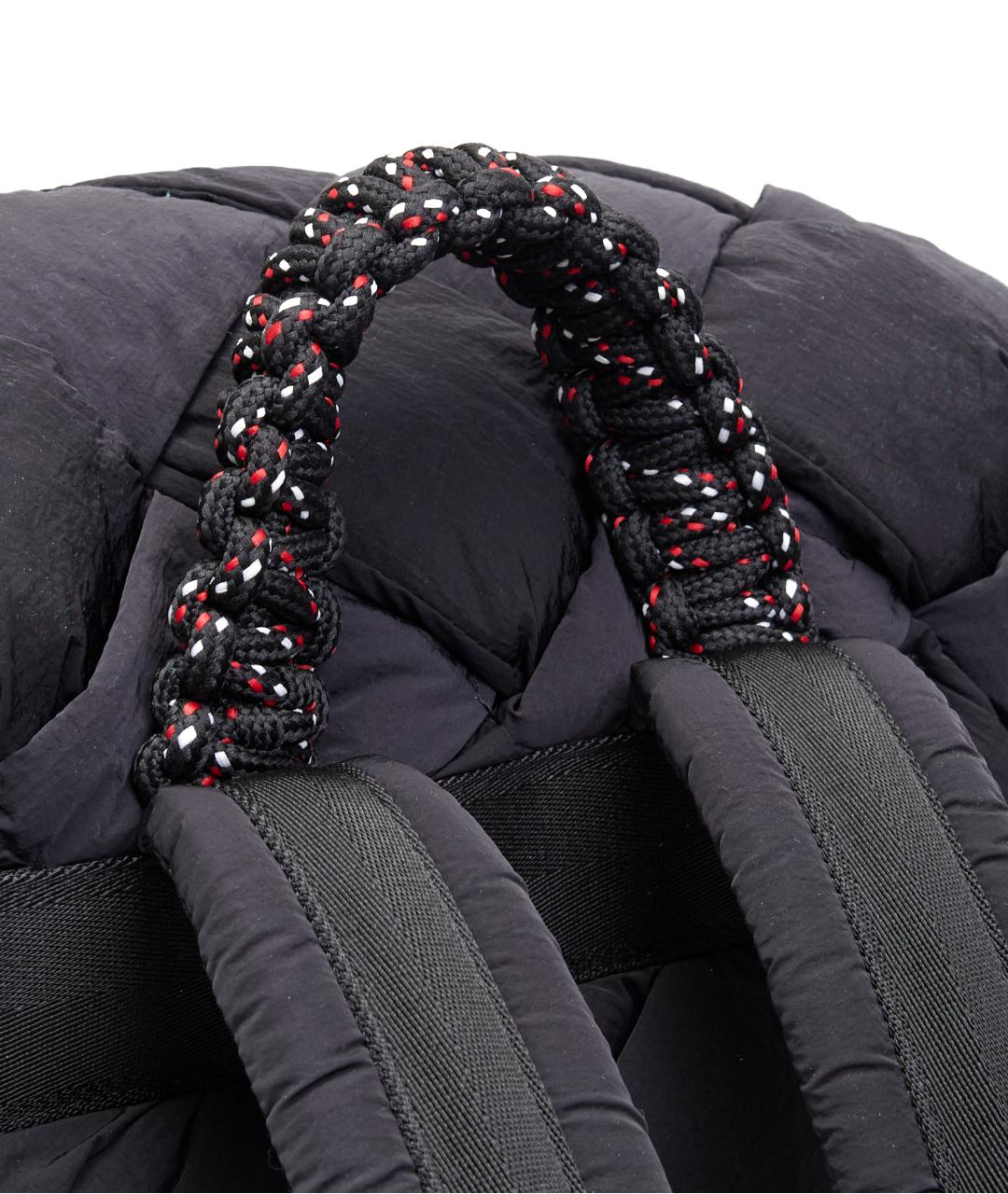 BOTTEGA VENETA Черный тканевый рюкзак, фото 4