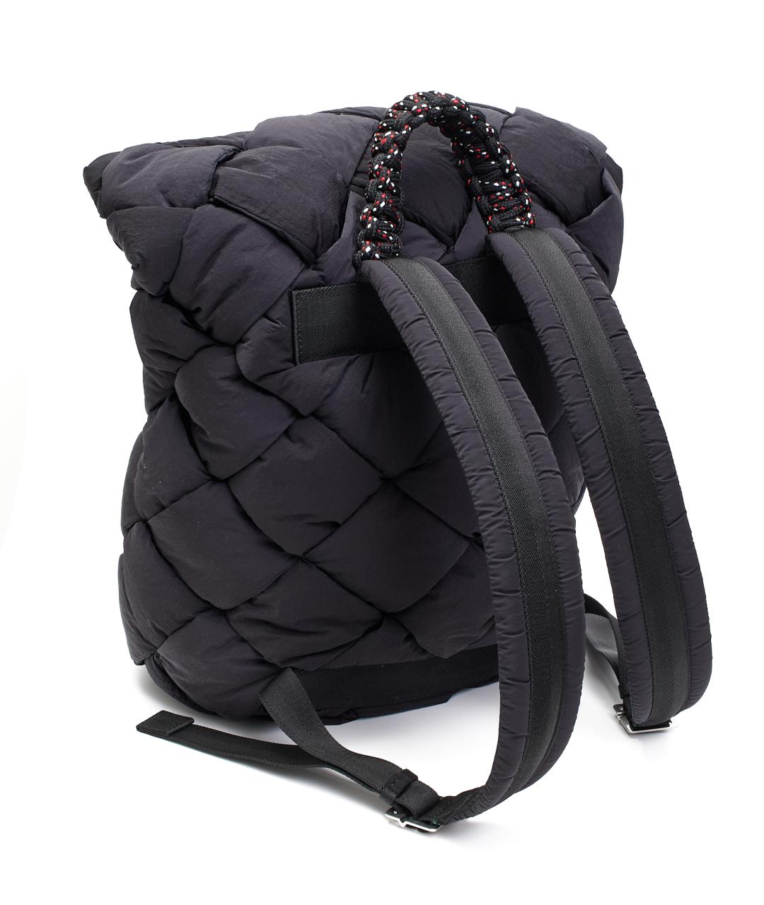 BOTTEGA VENETA Черный тканевый рюкзак, фото 3