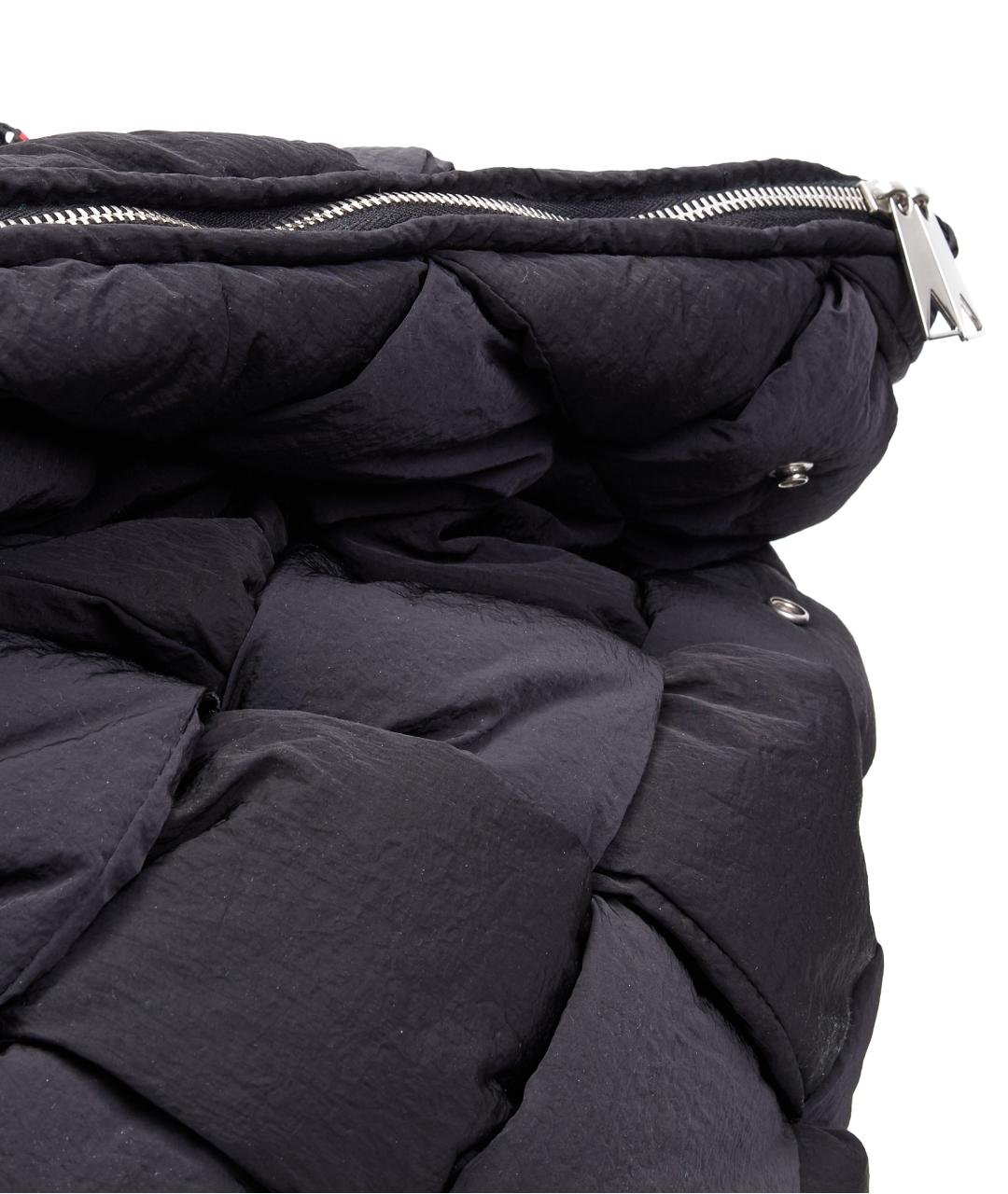 BOTTEGA VENETA Черный тканевый рюкзак, фото 5