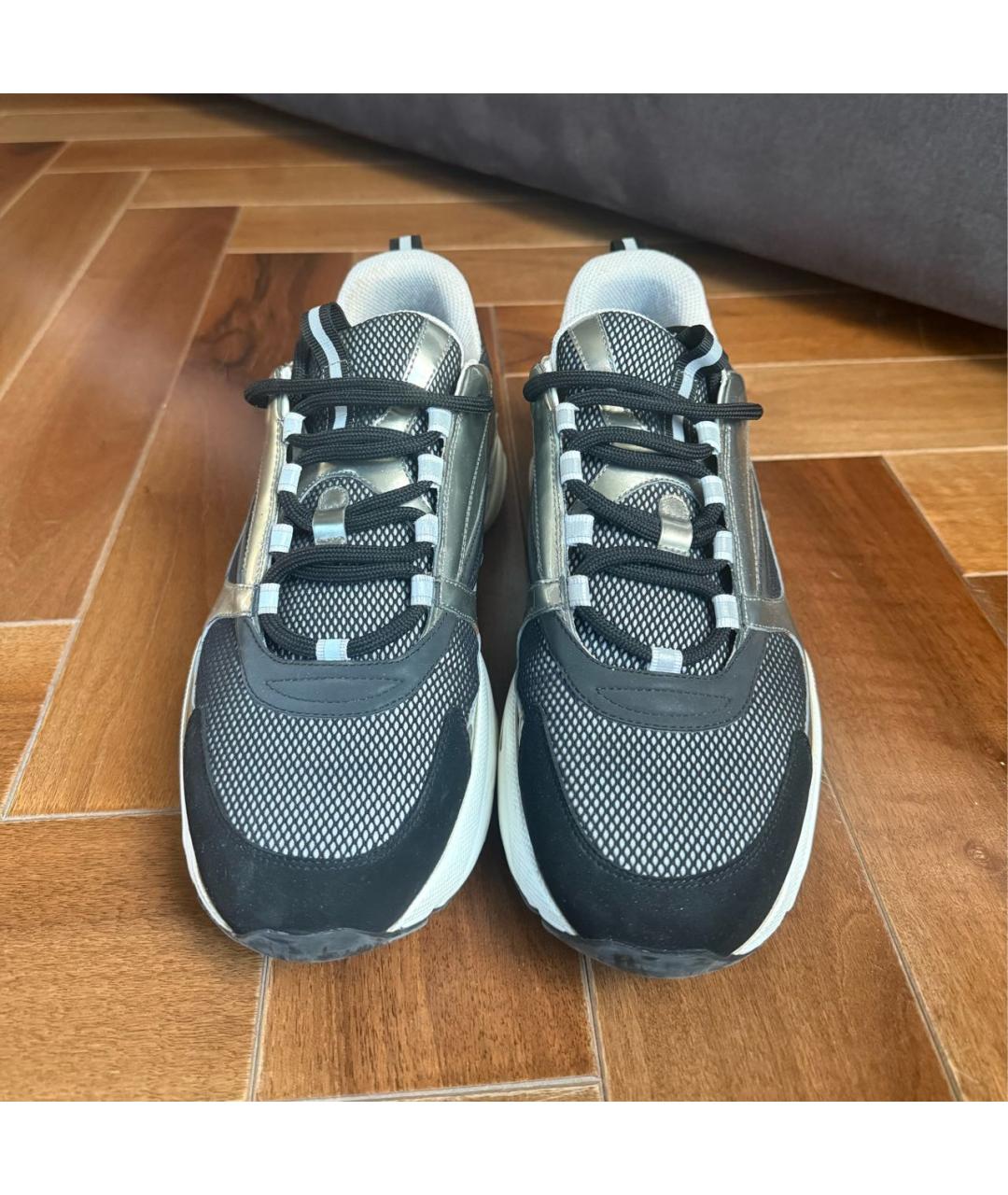 CHRISTIAN DIOR Серые низкие кроссовки / кеды, фото 2