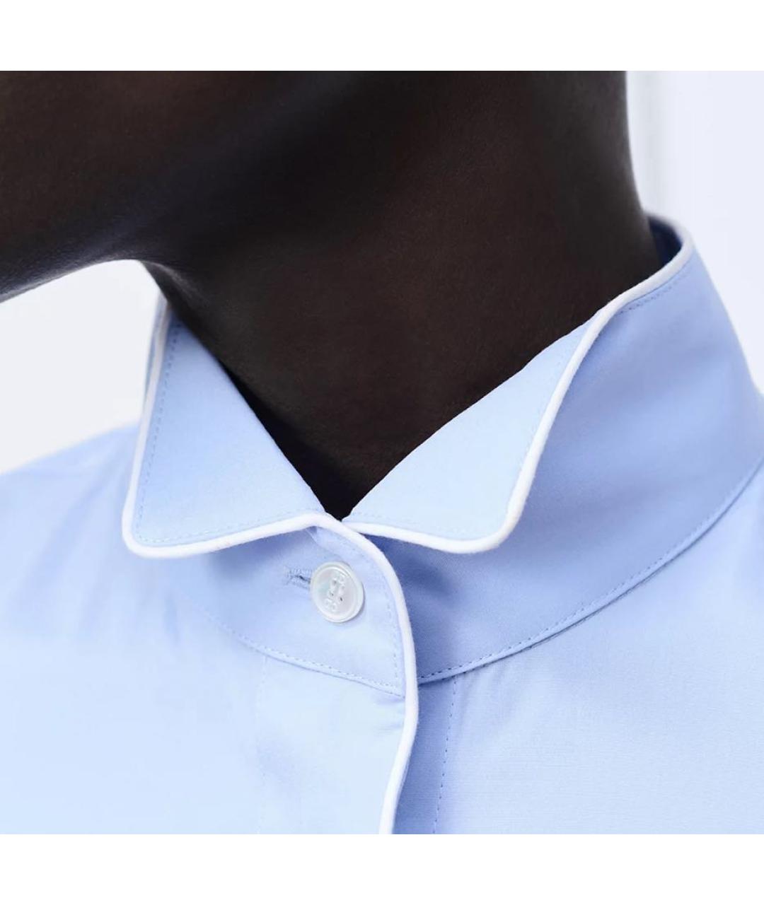 CHRISTIAN DIOR Голубая блузы, фото 3