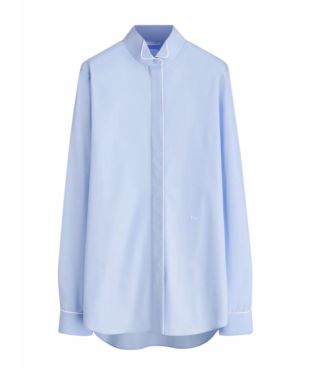 CHRISTIAN DIOR Голубая блузы, фото 1
