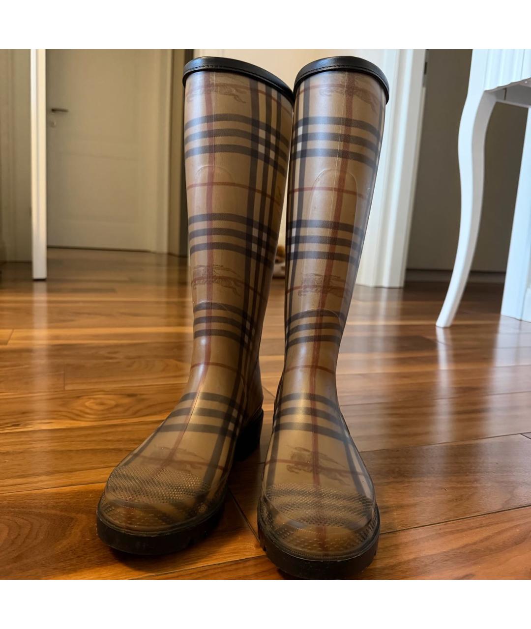 BURBERRY Мульти резиновые сапоги, фото 2