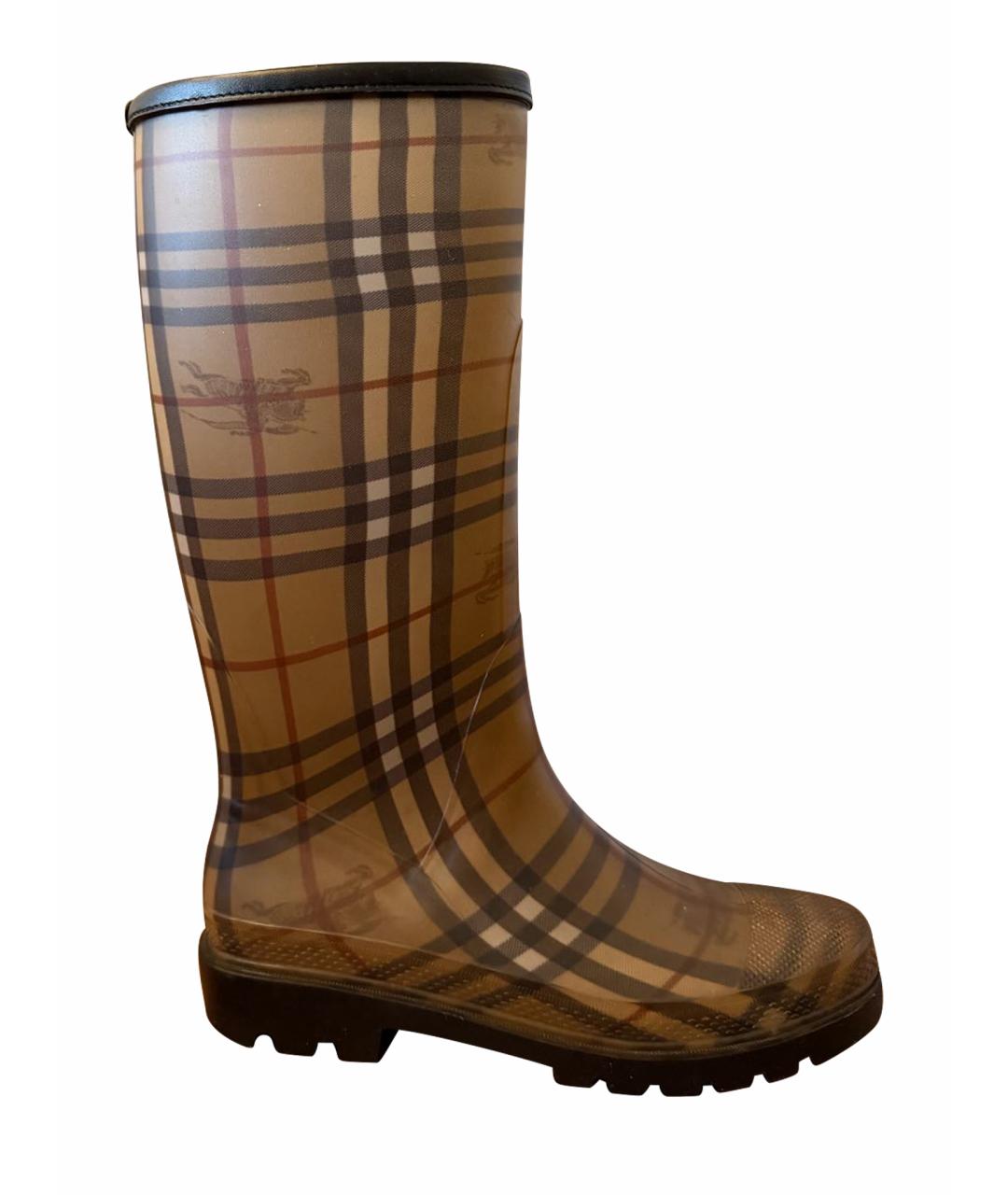BURBERRY Мульти резиновые сапоги, фото 5