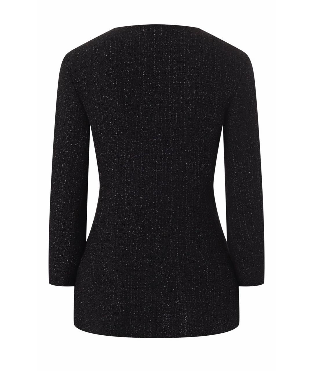 CHANEL Фиолетовый твидовый жакет/пиджак, фото 2