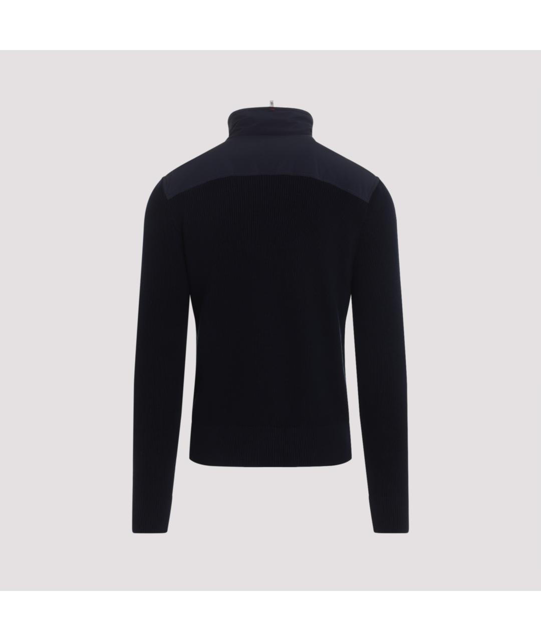 MONCLER GRENOBLE Синяя хлопковая куртка, фото 2