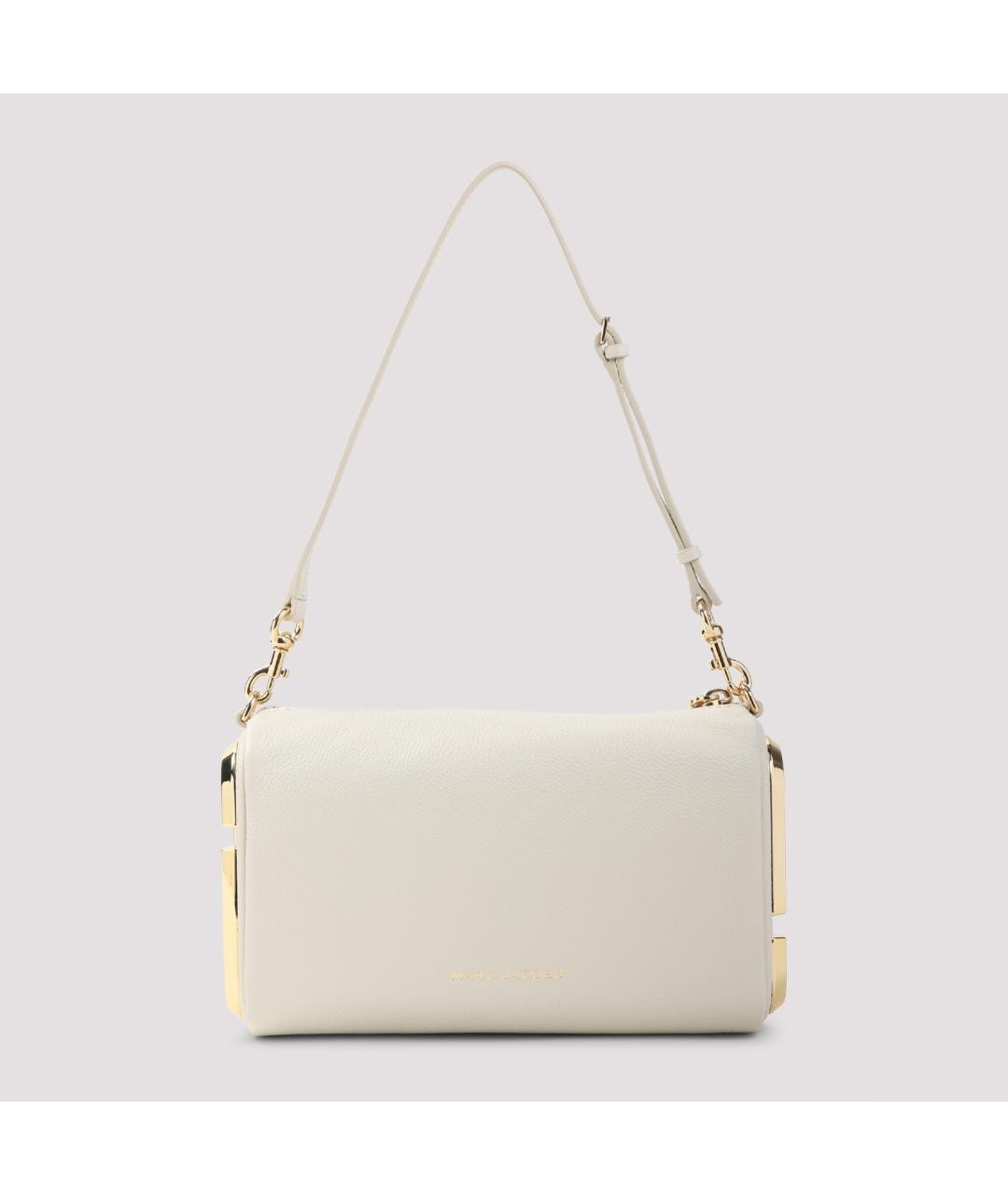 MARC JACOBS Белая кожаная сумка через плечо, фото 2