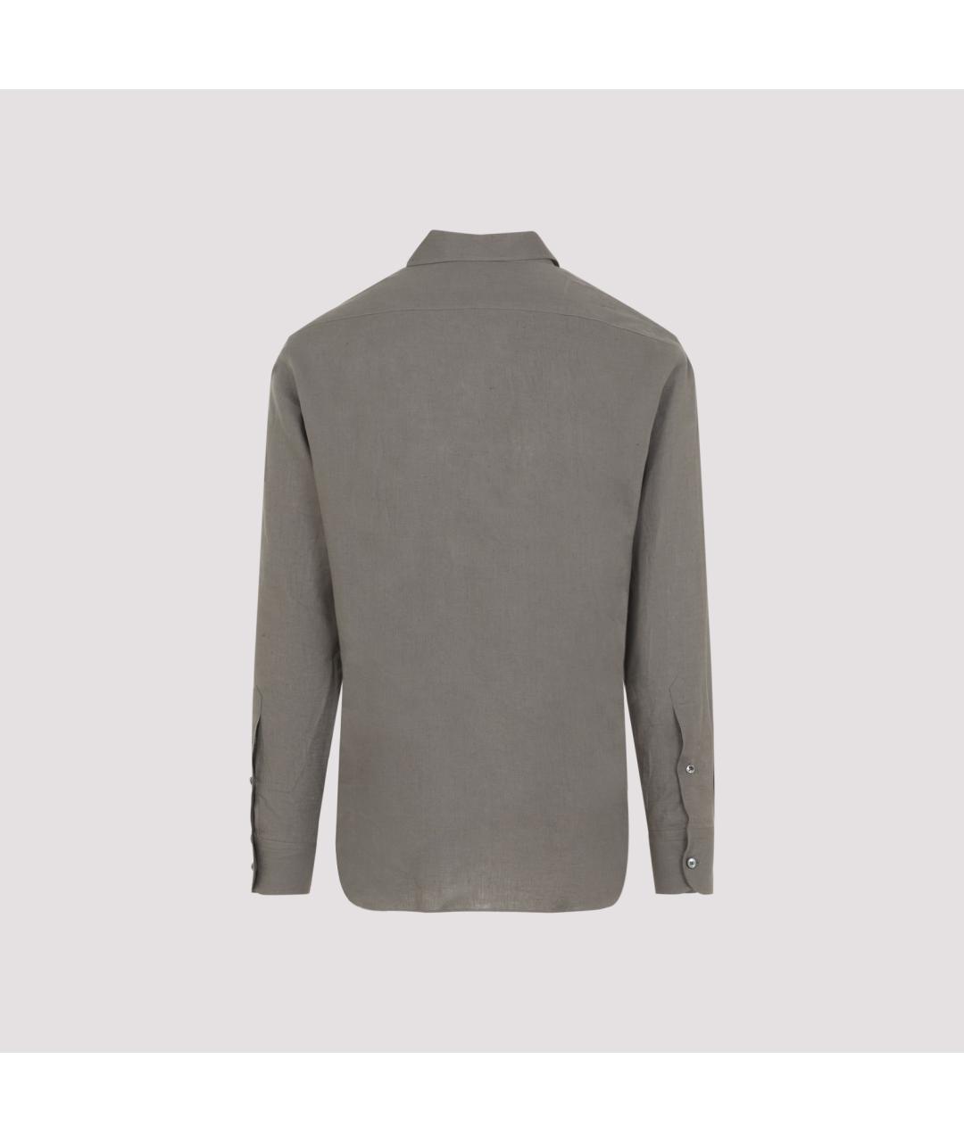 ZEGNA Льняная кэжуал рубашка, фото 2