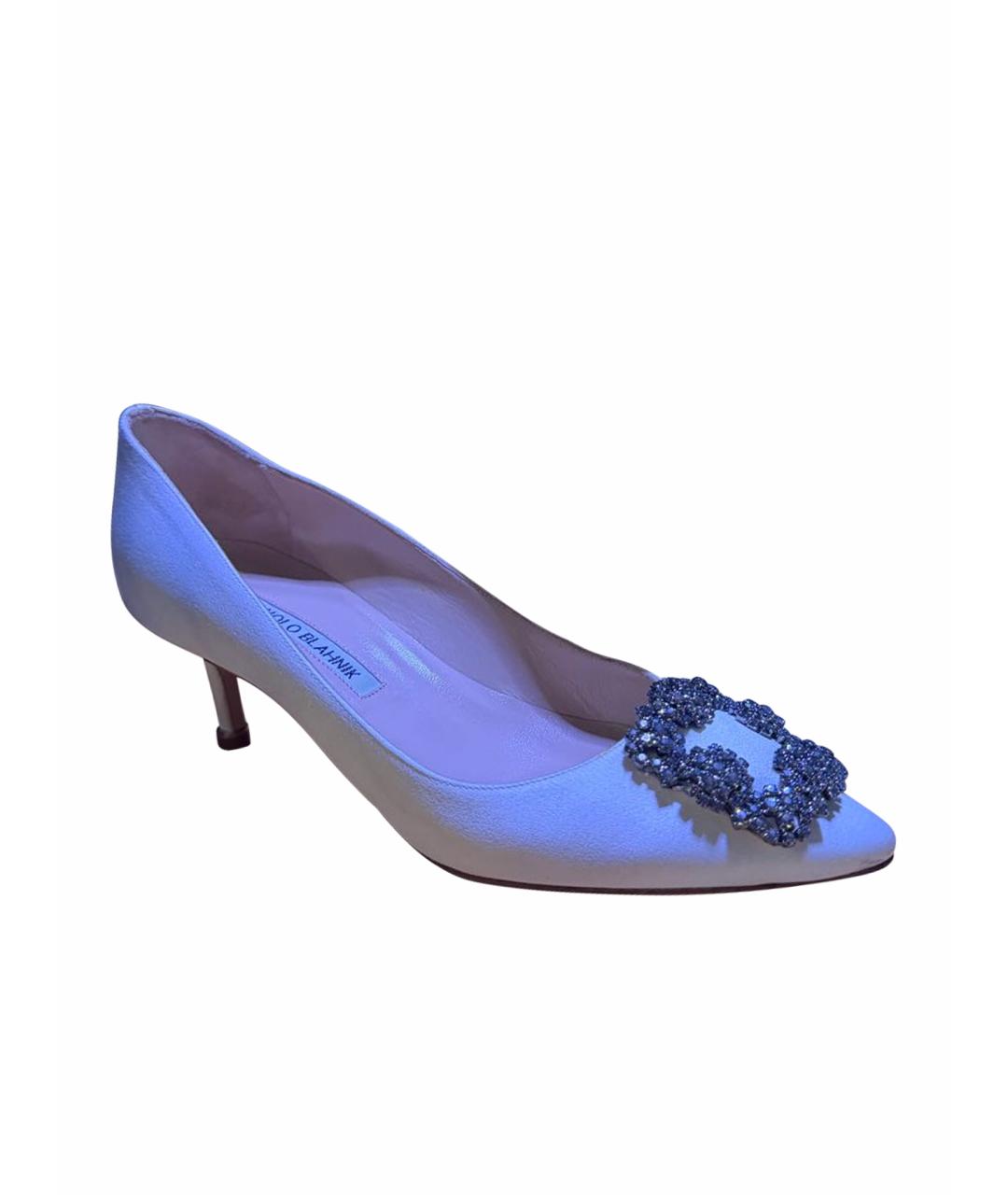 MANOLO BLAHNIK Синтетические туфли, фото 9