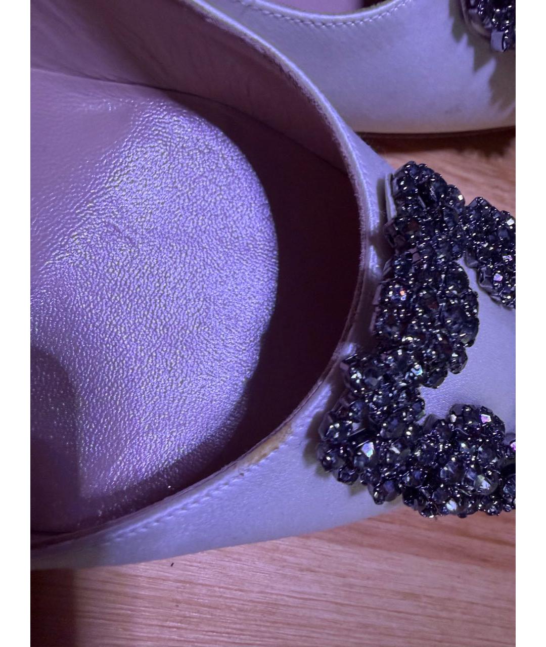 MANOLO BLAHNIK Синтетические туфли, фото 7