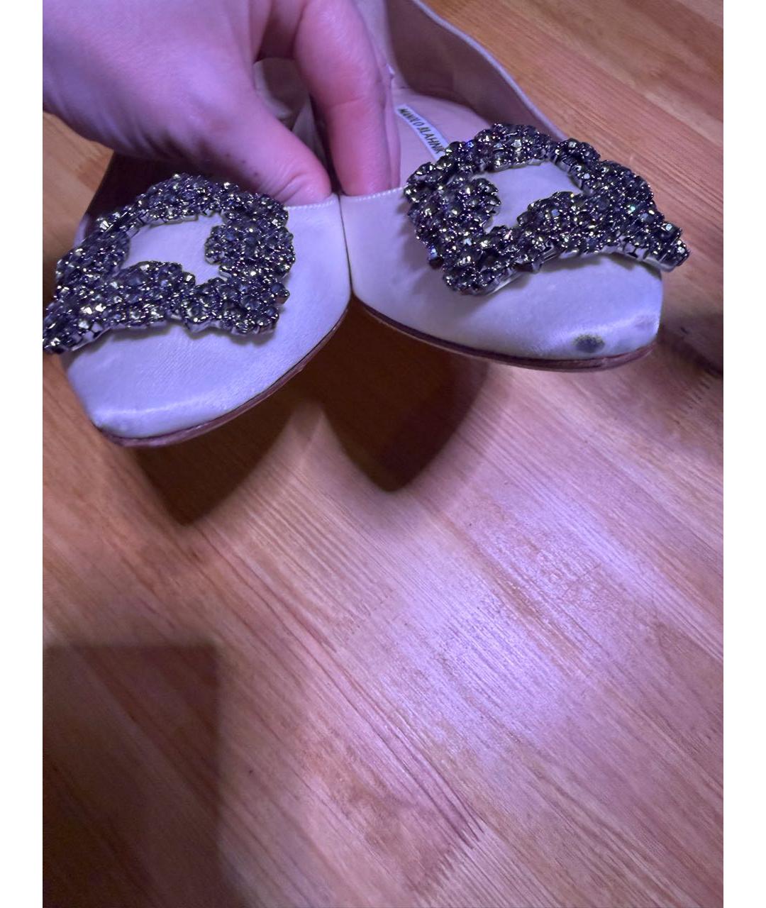 MANOLO BLAHNIK Синтетические туфли, фото 6