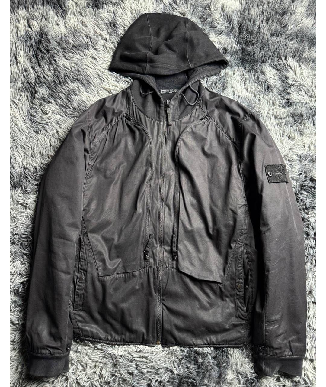 STONE ISLAND SHADOW PROJECT Черная хлопковая куртка, фото 8