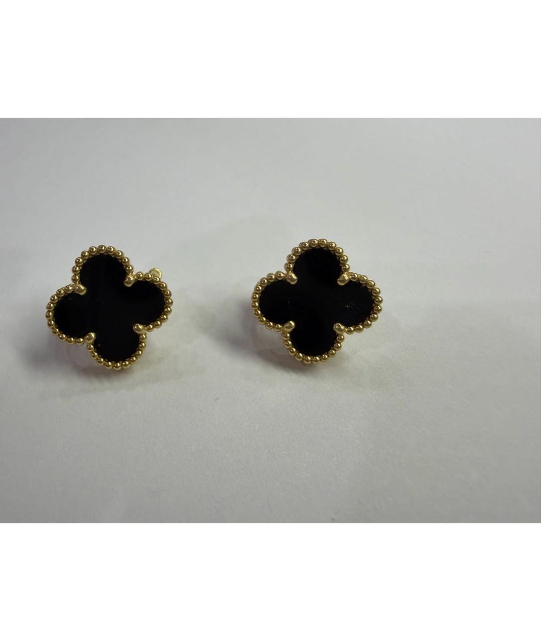 VAN CLEEF & ARPELS Желтые серьги из желтого золота, фото 4