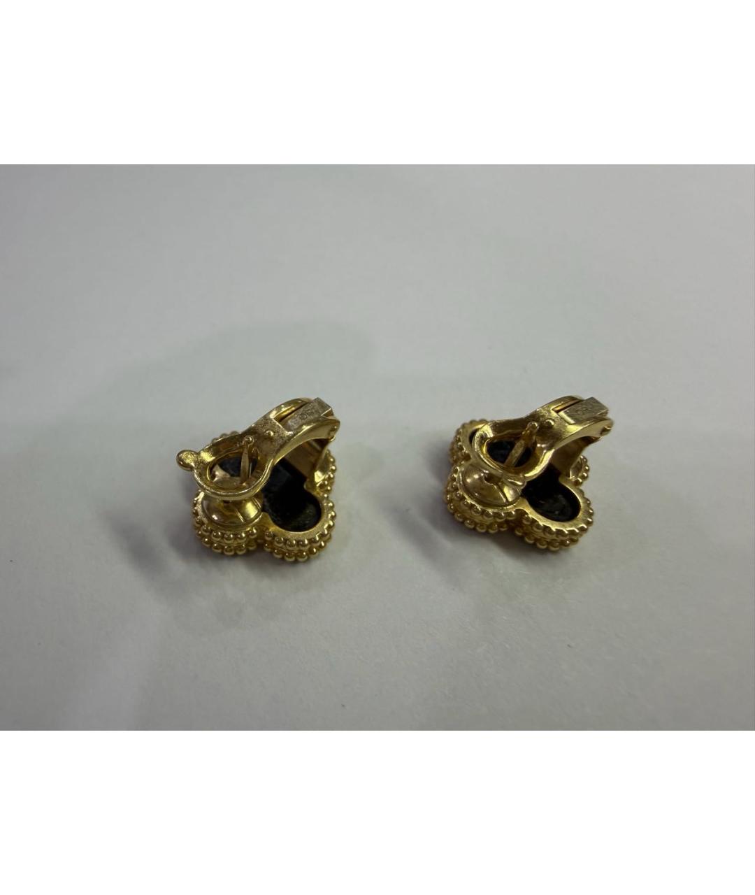 VAN CLEEF & ARPELS Желтые серьги из желтого золота, фото 2