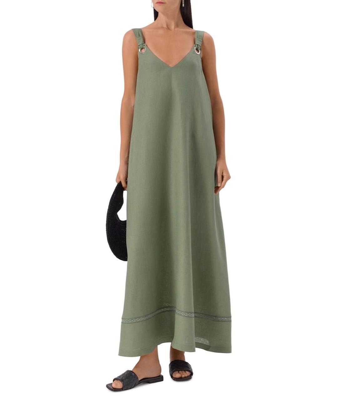 BOTTEGA VENETA Черные кожаные шлепанцы, фото 3