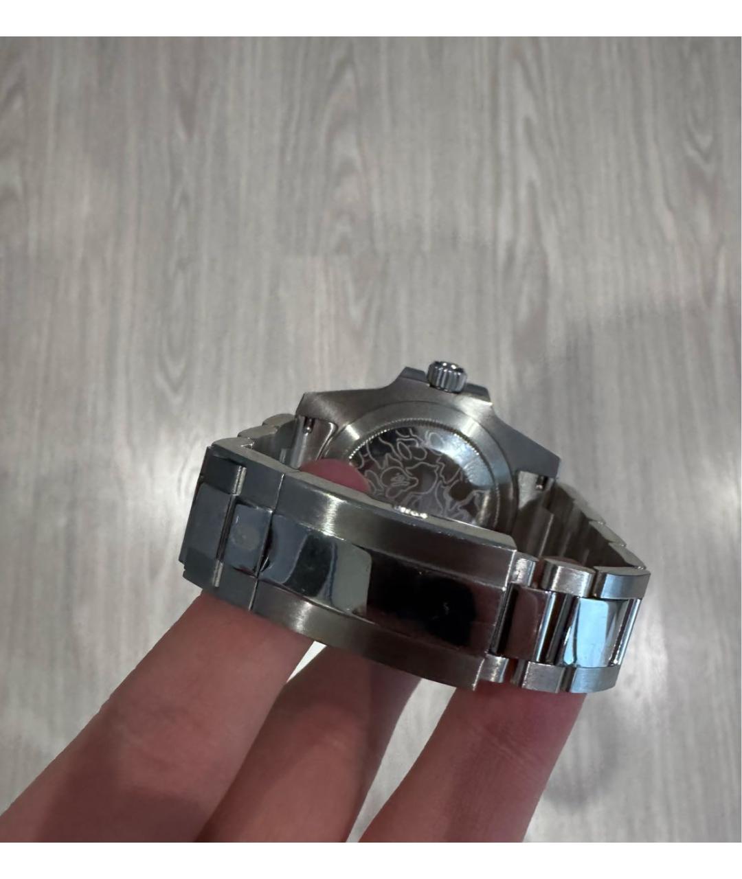 BAPE Зеленые стальные часы, фото 3