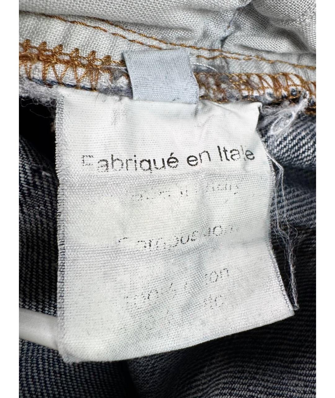 BALMAIN Серые хлопковые джинсы скинни, фото 7