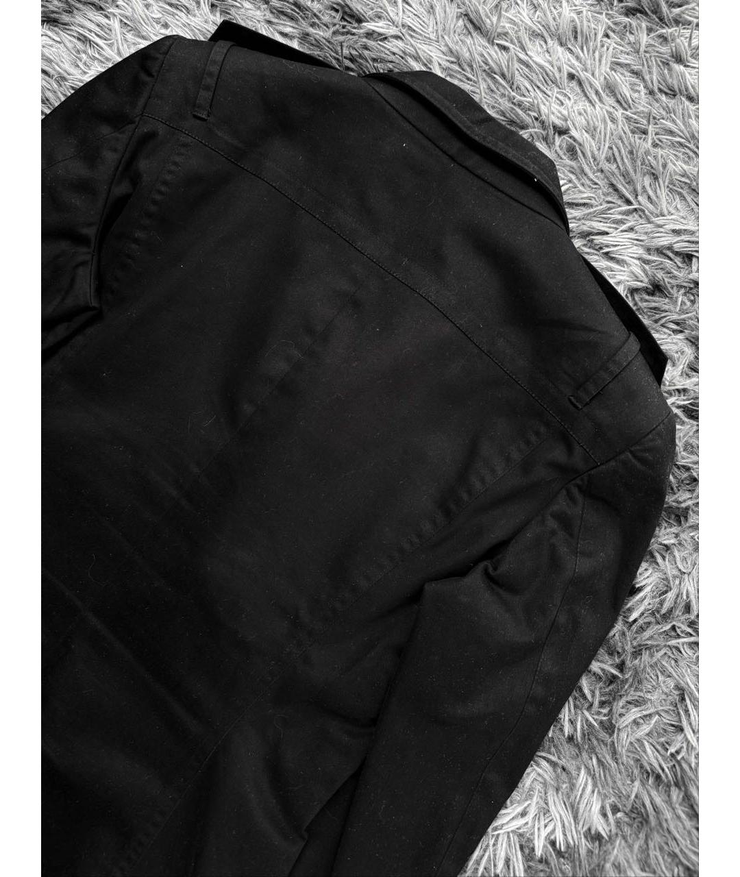 JUST CAVALLI Черная хлопковая куртка, фото 3