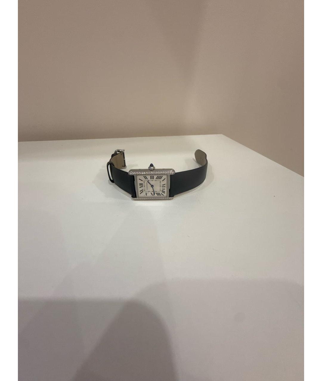 CARTIER Черные часы, фото 2