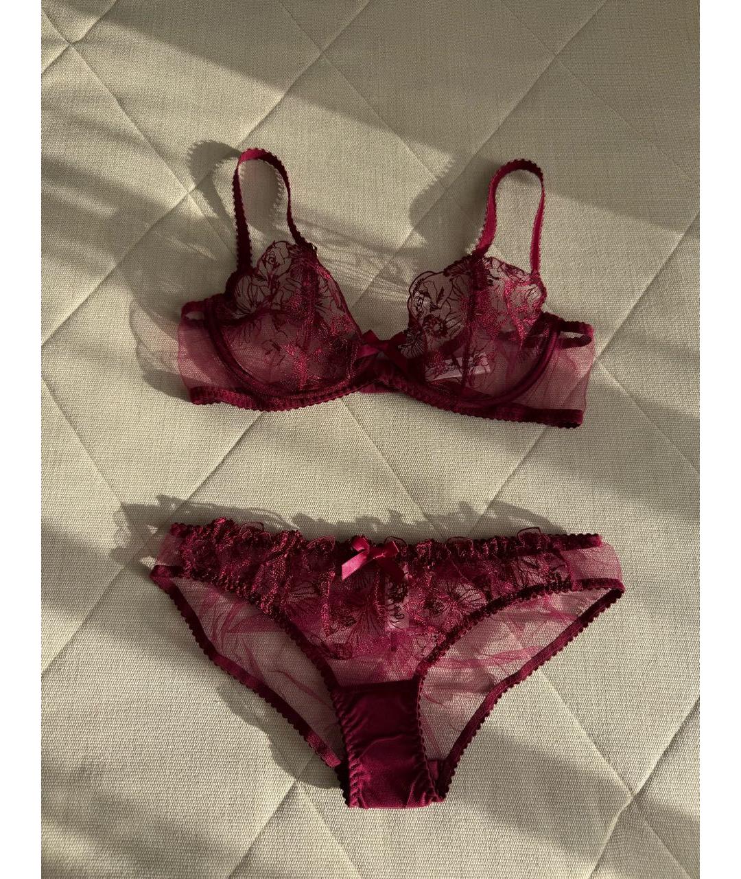 AGENT PROVOCATEUR Бордовый комплекты, фото 9