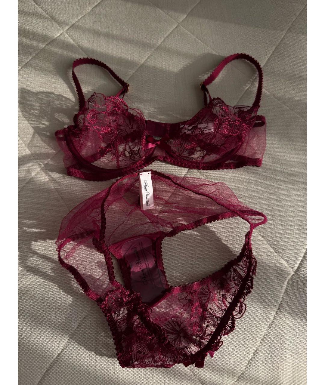 AGENT PROVOCATEUR Бордовый комплекты, фото 5