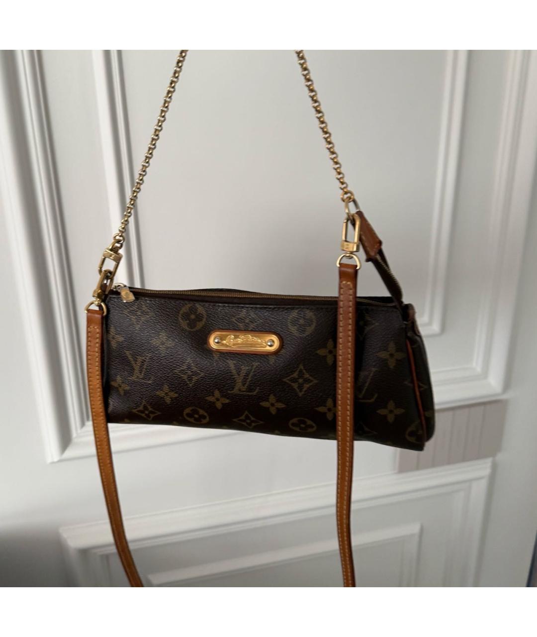 LOUIS VUITTON Коричневая сумка через плечо, фото 5