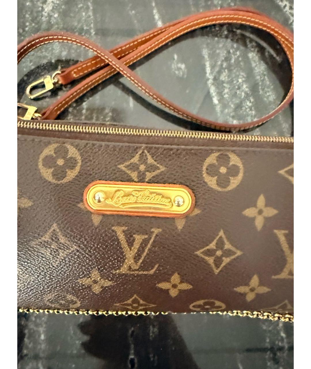 LOUIS VUITTON Коричневая сумка через плечо, фото 8