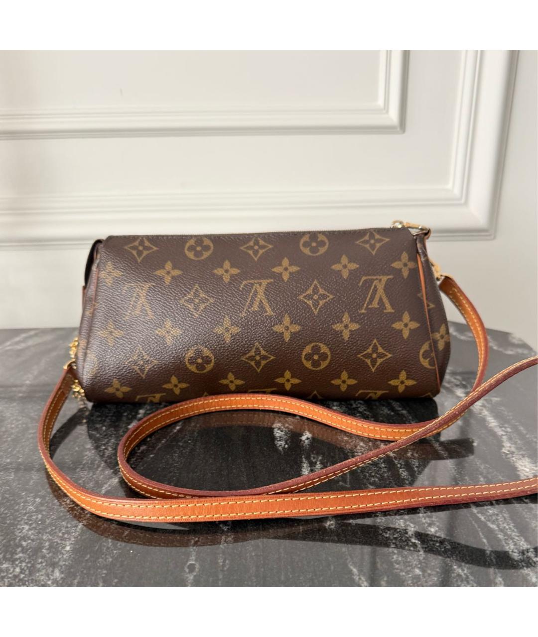 LOUIS VUITTON Коричневая сумка через плечо, фото 2